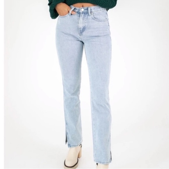 English factory holy grail denim with split hem size 25 - Picture 1 of 9